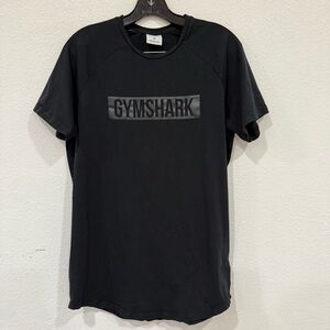 Men’s Gymshark Short Sleeve T-Shirt Black Size Medium